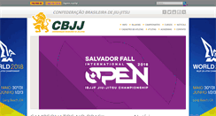 Desktop Screenshot of cbjj.com.br